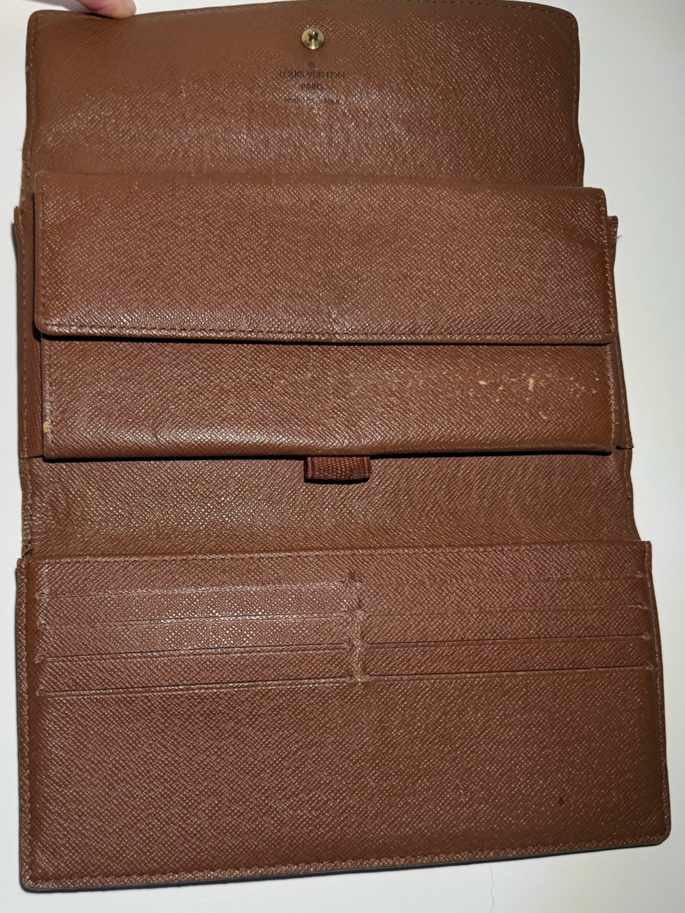 Louis Vuitton Brown Monogram Sarah Long Wallet in Brown - Picture 11 of 16